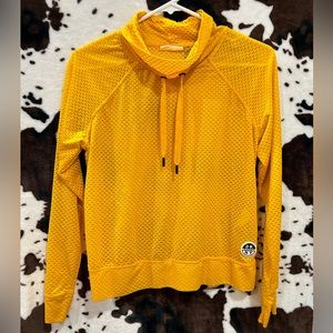 Mock-Neck Mesh Running Longsleeve